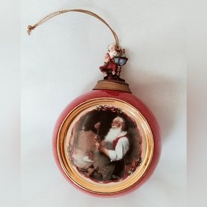 Norman Rockwell Christmas Tree Ornament